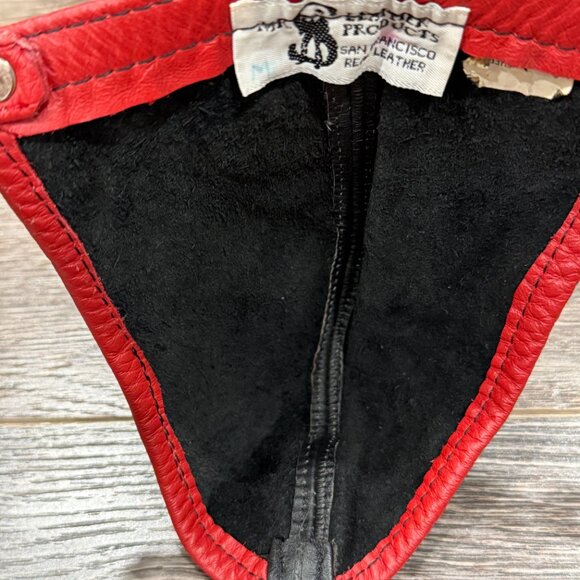 vintage Mr S Leather San Francisco men’s leather jockstrap Costume - Picture 11 of 13